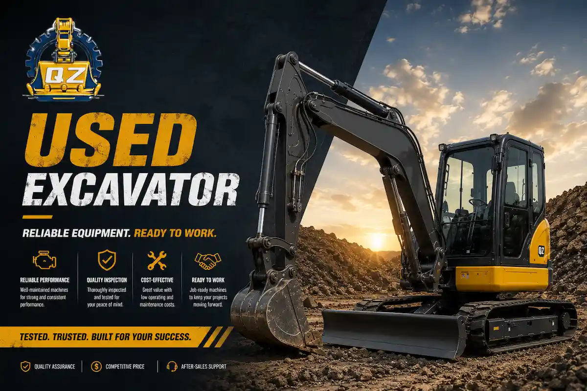 used Kobelco excavator for small contractors
